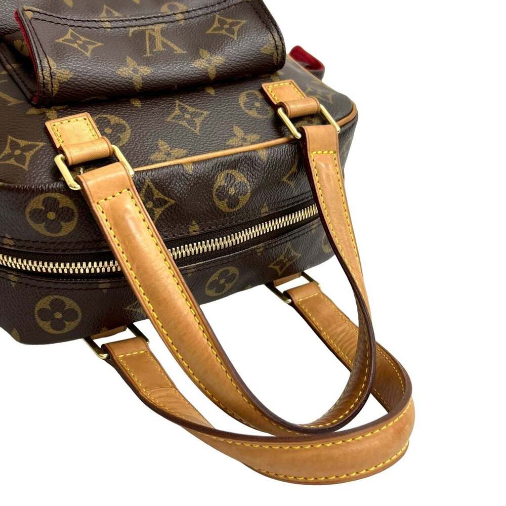 LOUIS VUITTON Brown Monogram Leather Boston Bag - Picture 4 of 10